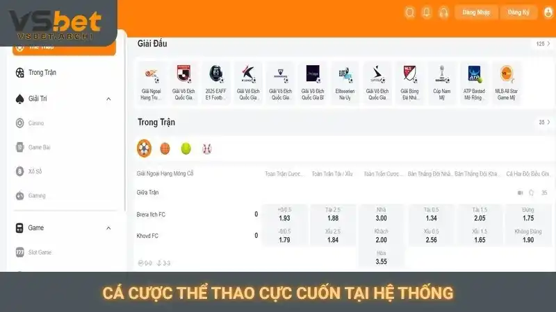 Trang chủ 28 Cá cược thể thao cực cuốn tại hệ thống