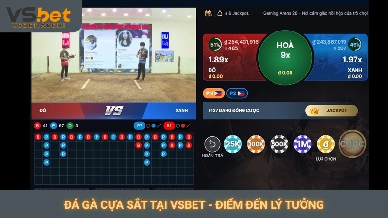 Đá gà cựa sắt Vsbet: Những đòn đánh nảy lửa, hấp dẫn 2 Đá gà cựa sắt tại Vsbet - Điểm đến lý tưởng